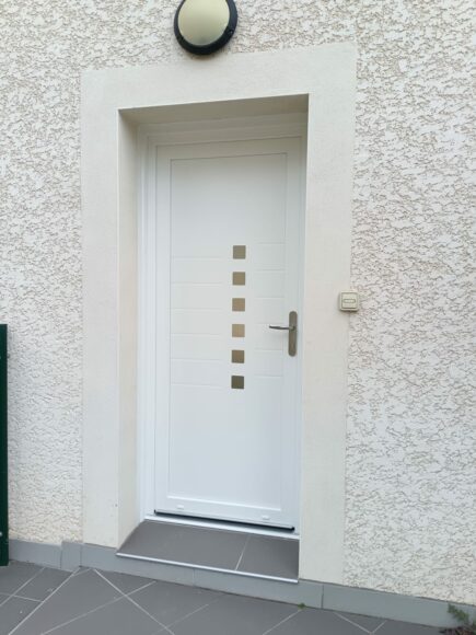 Porte Entrée Pvc Bazin St Georges de Commiers Grenoble