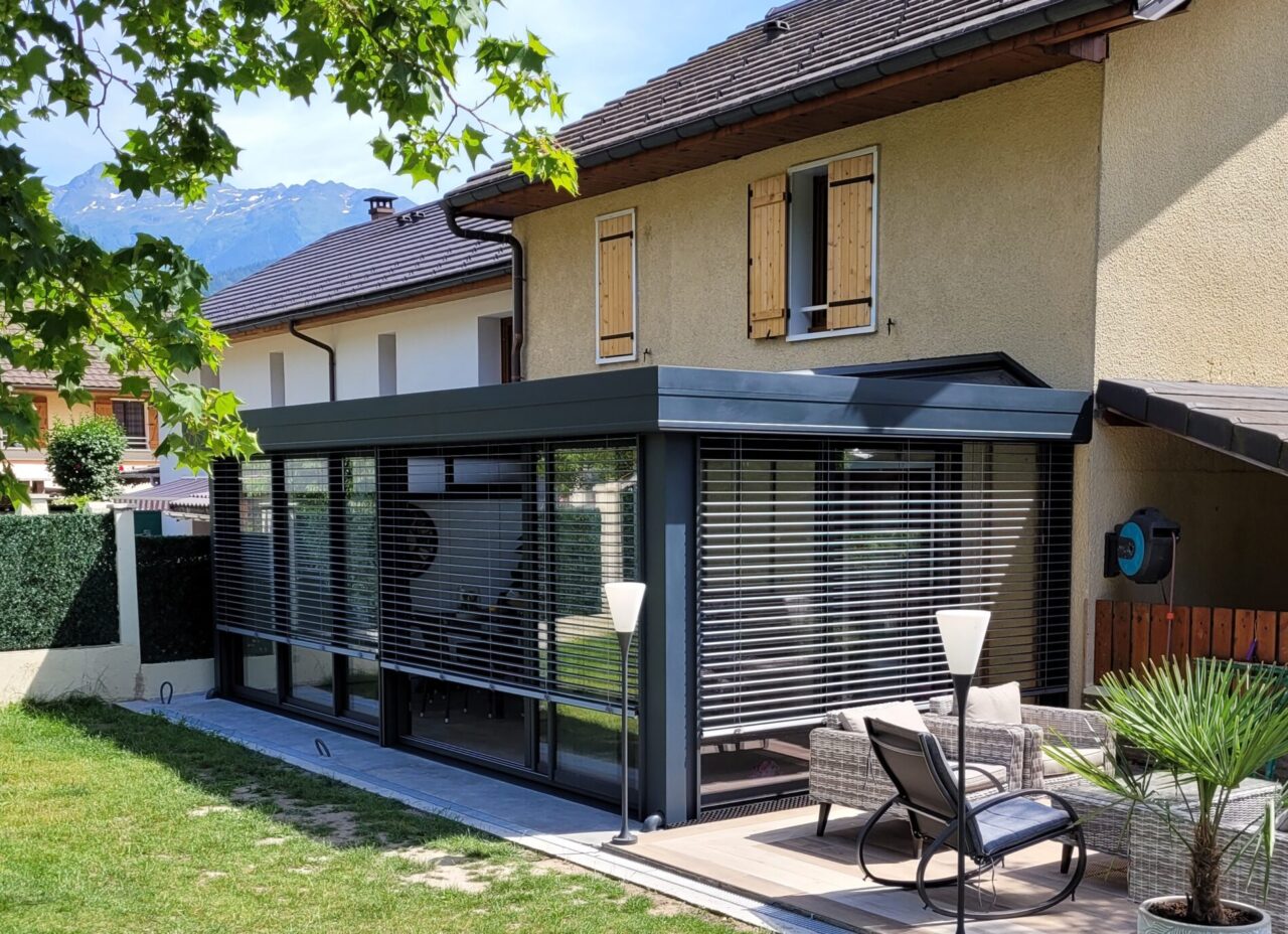 Véranda sur mesure en Rhône-Alpes – Imperium Ouvertures