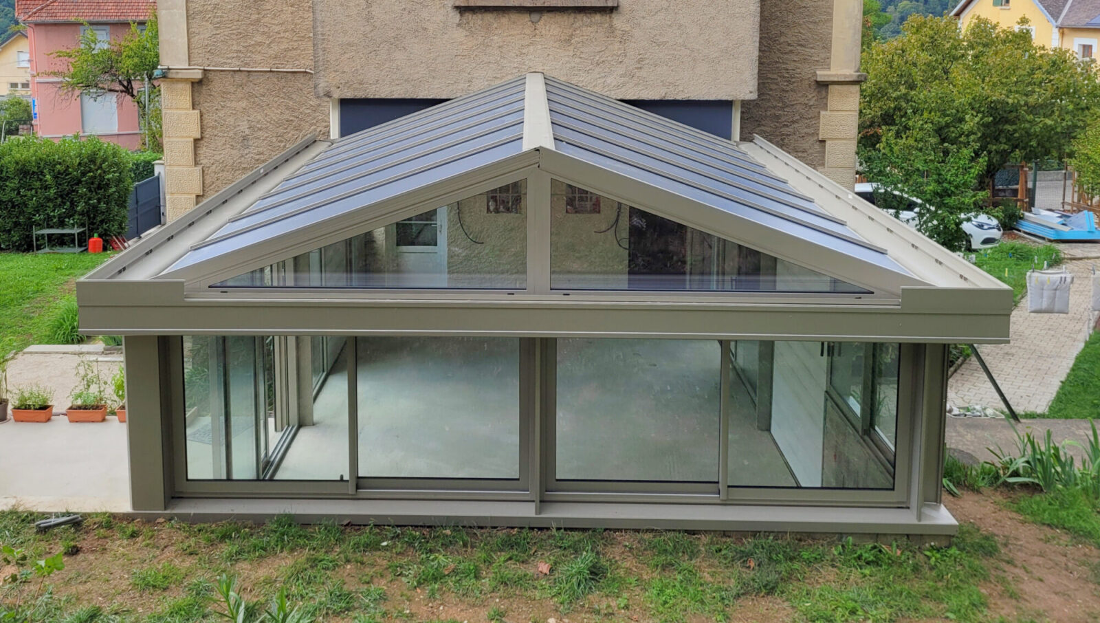 Une véranda XXL de 35m² pour toute la famille